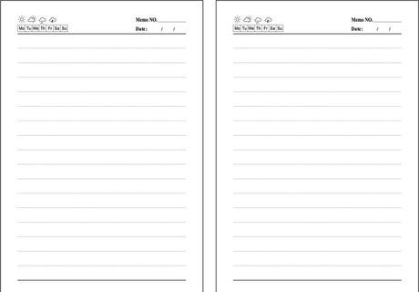 笔记本内页图片