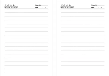 笔记本内页图片
