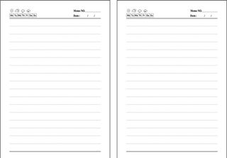 笔记本内页图片