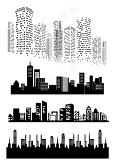 城市剪影 图片