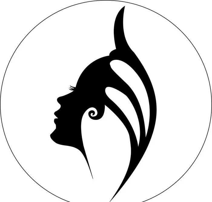 美女矢量图图片ai矢量模版下载