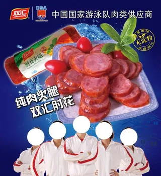 火腿肠,双汇标,跳水队,跳水队员,双