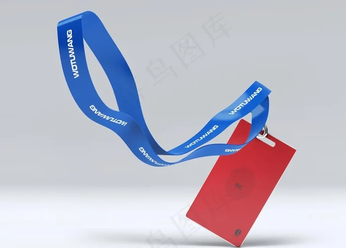 工作证样机图片psd模版下载