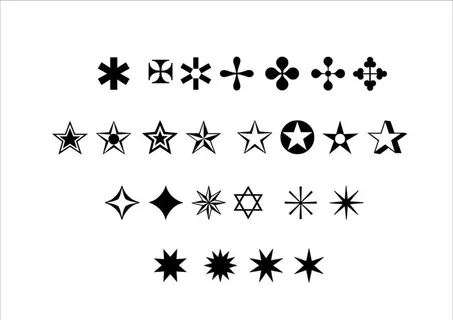 各种星星图片 各种星星图片