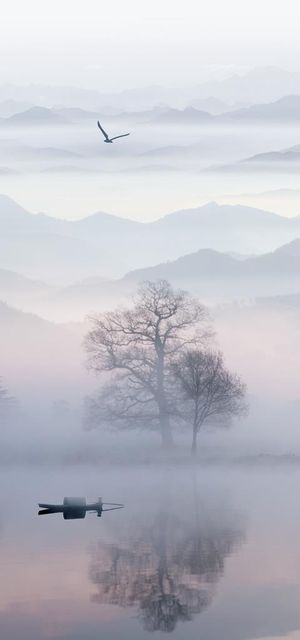 新中式 山水画 图片