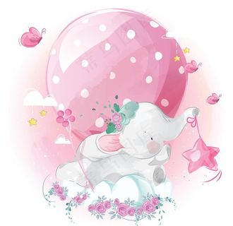 手绘大象图片 手绘大象图片