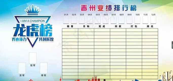 龙虎榜排行版电商展板图片 龙虎榜排行版电商展板图片