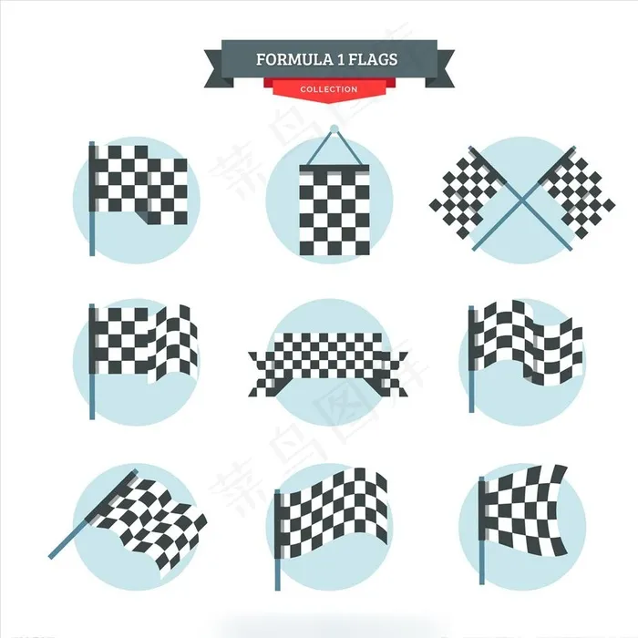 方程式旗帜图片eps,ai矢量模版下载