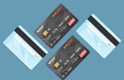 银行卡样机  图片