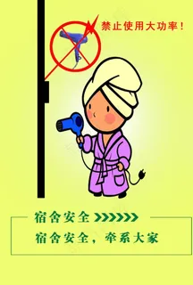 宿舍安全图片 宿舍安全图片