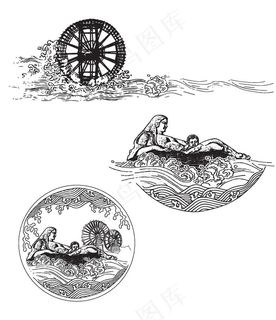 水车   黄河母亲   兰州水图片