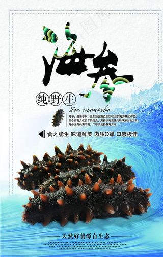 海参海报图片