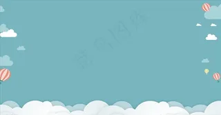 卡通展板背景图片