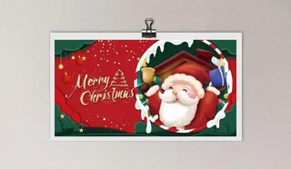 圣诞海报图片