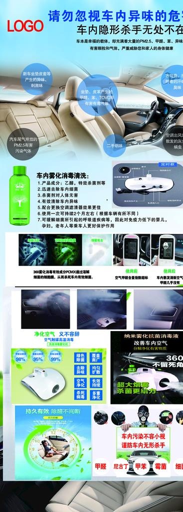 汽车消毒  雾化图片(3071x7874)psd模版下载