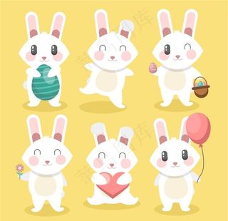 卡通兔子图片