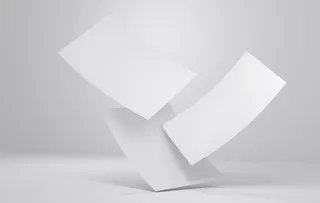 高端商务海报展示摆放样机图片