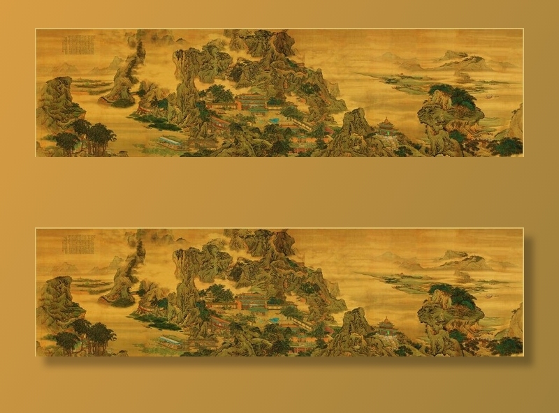 阿房宫图图片