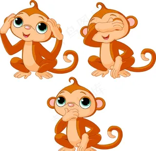 猴子（位图）图片