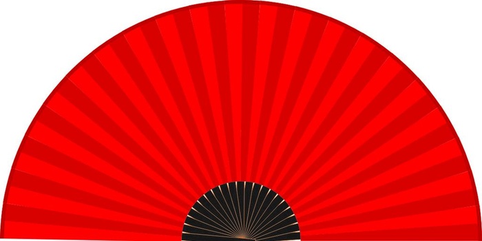 古典扇子图片