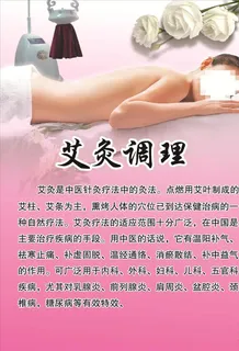 艾灸调理图片