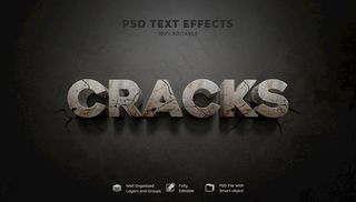 裂开石头文字 图片