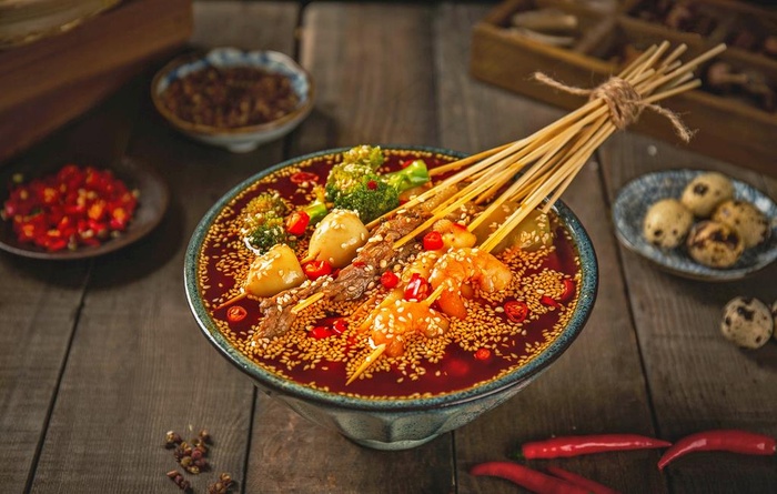 钵钵鸡图片