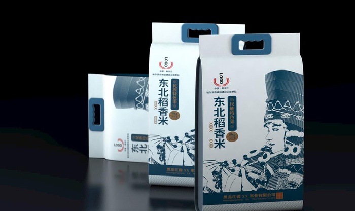 稻香米（平面图）图片ai矢量模版下载