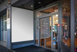 商场灯箱广告 展位样机图片