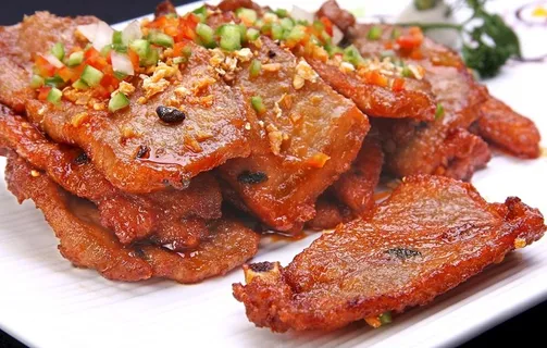 盐焗肉排图片 盐焗肉排图片