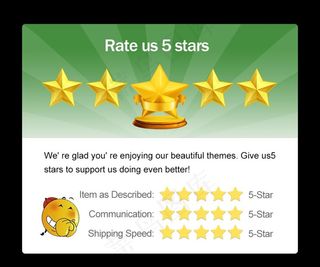 速卖通五星好评图图片