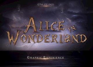 魔幻电影特效字体图片