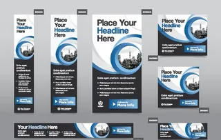 炫酷海报模板图片