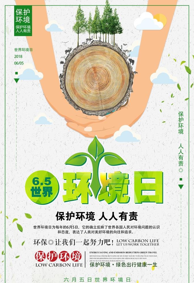 世界环境日爱护环境环保宣传海报图片