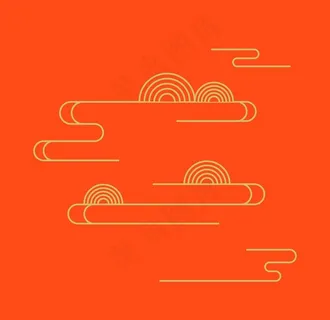 祥云矢量路径宣传标识图片 祥云矢量路径宣传标识图片