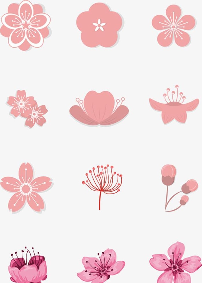 桃花樱花图片(4275x6430)psd模版下载