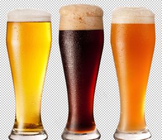 免抠图啤酒杯图片