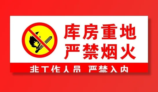 严禁烟火图片