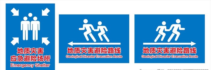 地质灾害应急避险图片