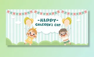 儿童节背景图片