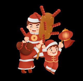 2022虎年新年过年过节习俗图片