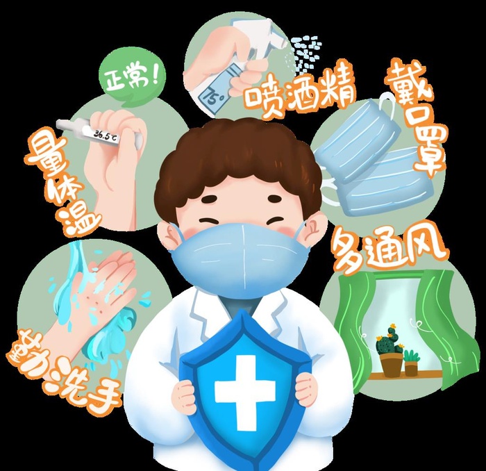 戴口罩            图片(2000x2000)psd模版下载