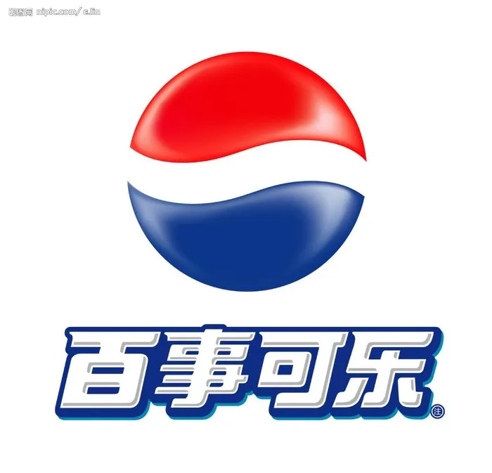 百事logo图片psd模版下载