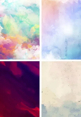 彩色水墨大气背景图片