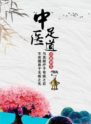 中医养生海报  图片