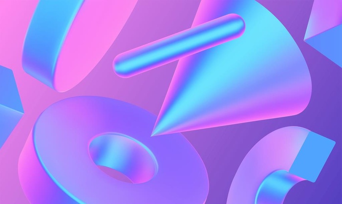 几何渐变色背景图片