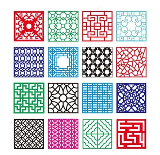 矢量镂空花纹图片