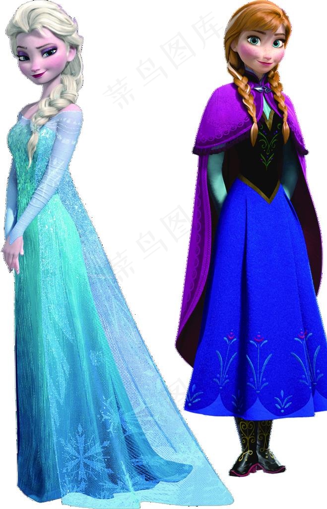 冰雪公主图片(9367x13878)psd模版下载