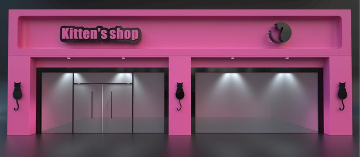 服装店门头图片