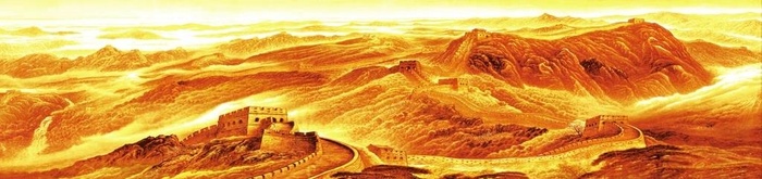 长城江山如画装饰画图片(17717x4724)psd模版下载